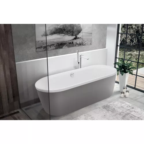 Акриловая ванна CEZARES METAURO-Central-180-80-40-W-MATT, изображение 3