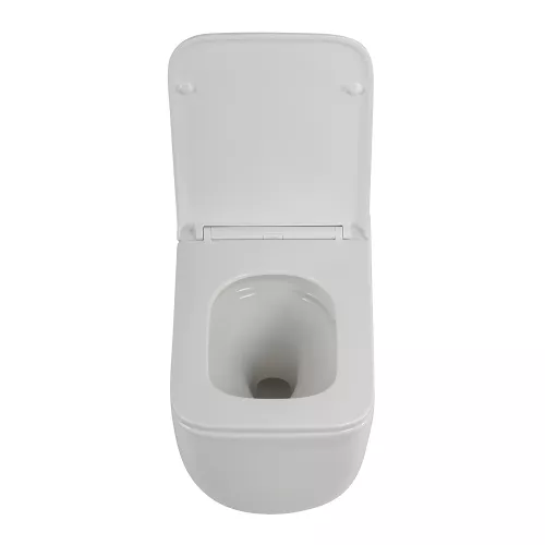 Унитаз подвесной безободковый с сиденьем BelBagno LUCE BB076CH-TOR/SC, изображение 6