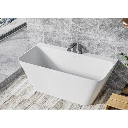 Ванна из искусственного камня Solid Surface CEZARES CZR-LINER-170-80-60-SSB, изображение 5