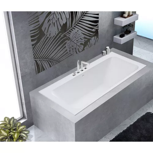 Ванна из искусственного камня Solid Surface CEZARES CZR-SLIDER-170-80-57-SSB, изображение 5