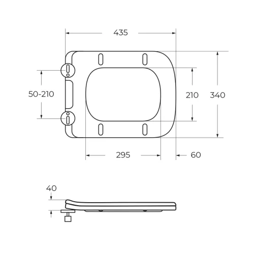Унитаз-моноблок с сиденьем BelBagno NEON BB8617CPR-MN/SC, изображение 11