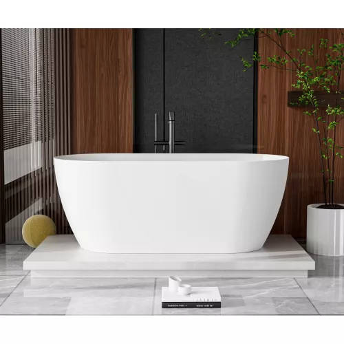 Ванны: Ванна из искусственного камня Solid Surface CEZARES CZR-RELAX-SSB 1 в магазине Акватория