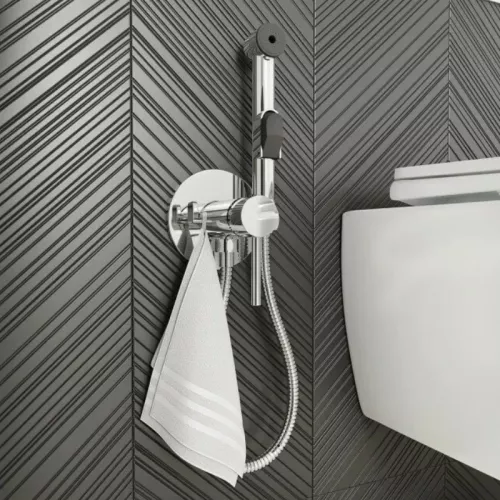 Гигиенический душ со смесителем Iddis Axes 003SBR0i08 Хром, изображение 4