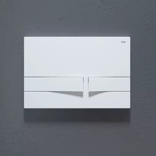 Клавиша смыва Iddis Unifix UNI06MWi77 Белая матовая, изображение 2