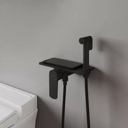 Гигиеническим душ  IDDIS AXEBLSHi08 черный матовый