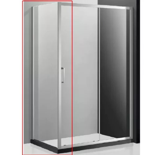 Боковая стенка CEZARES Verona VE-W-80-FIX-C-Cr универсальная, изображение 2