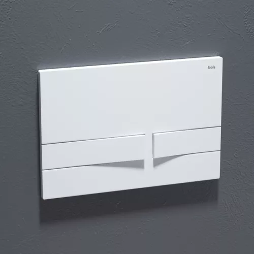 Клавиша смыва Iddis Unifix UNI06MWi77 Белая матовая, изображение 3