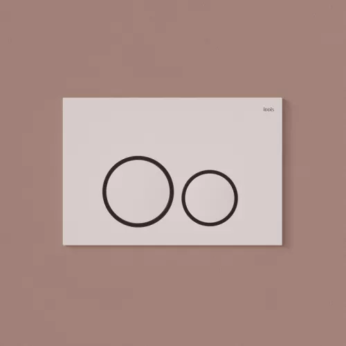 Клавиша смыва Iddis Unifix UNI03WBi77 Белая, изображение 2