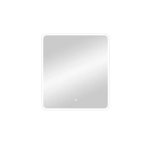 Зеркало ACWEN "Glamour Led" 80х90 часы, Тип: Сенсорное зеркало с часами, изображение 4