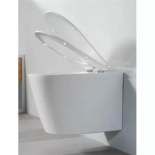 Унитаз  Ceruttispa LUIGI Aria CT11101 Tornado подвесной безободковый со смывом торнадо, изображение 3