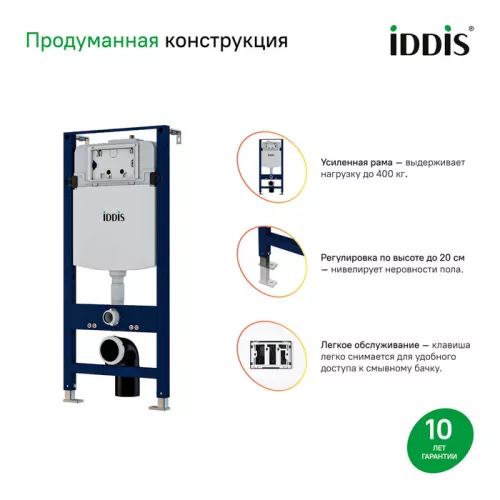 Инсталляция IDDIS Profix  PRO0000i32 без клавиши, изображение 3