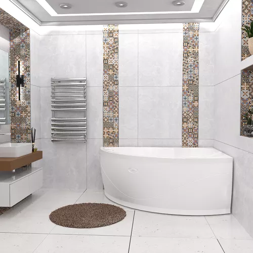 Ванна акриловая Radomir Алари 168х120 см, Ориентация: Правая, изображение 6