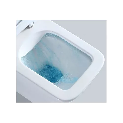 Унитаз подвесной CeramaLux 2622E безободковый, изображение 6