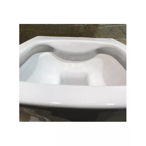 Унитаз подвесной CeramaLux 2622E безободковый, изображение 8