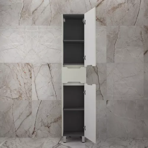 Колонна напольная "Матис" 36 см 1 ящик, ОЛИВА, PLUS, ЭМАЛЬ, Выбрать цвет: Олива, изображение 3