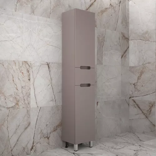 Колонна напольная "Матис" 36 см 1 ящик, тауп темный, PLUS, ЭМАЛЬ, Выбрать цвет: Тауп темный, изображение 2