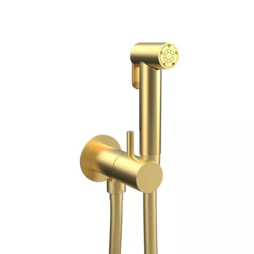 Гигиенический душ Graffio  с прогрессивным картриджем, цвет матовое золото