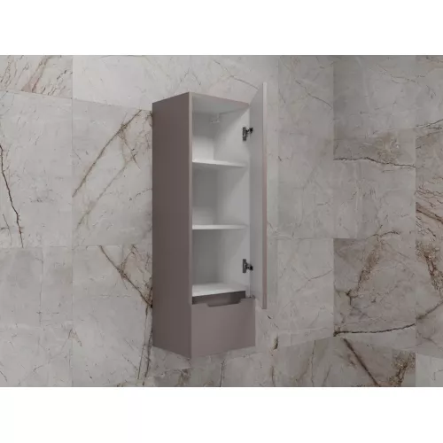 Колонна подвесная Style Line "Матис" 36 см, 1 ящик, тауп темный, plus, эмаль, Выбрать цвет: Тауп темный, изображение 4