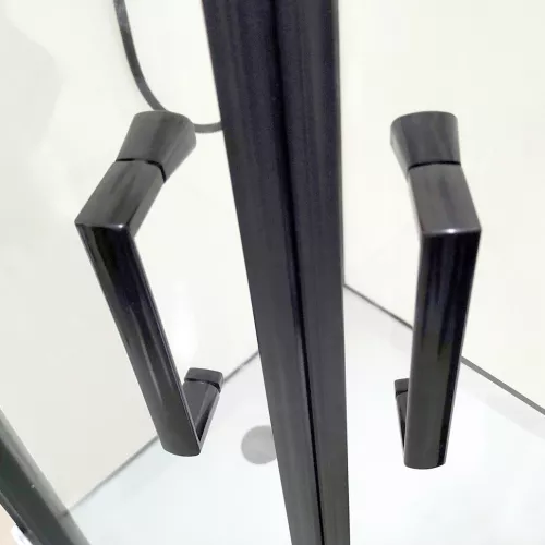 Душевая кабина Triton ПРАЙМ-БЛЭК 90*90 А  стекло прозрачное, Цвет профиля: Черный, изображение 15