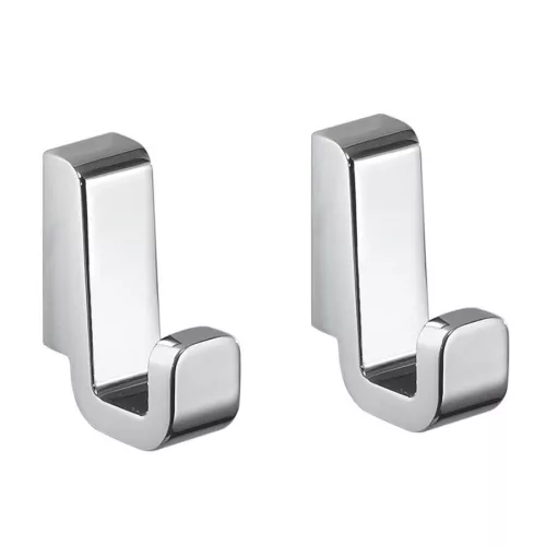 Gedy Samoa, набор из 2-х крючков, цвет хром