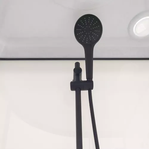 Душевая кабина Triton ПРАЙМ-БЛЭК 90*90 А  стекло прозрачное, Цвет профиля: Черный, изображение 11