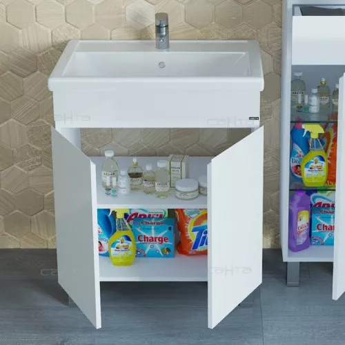 Тумба напольная с 2 дверцами СанТа Марс 70, изображение 2