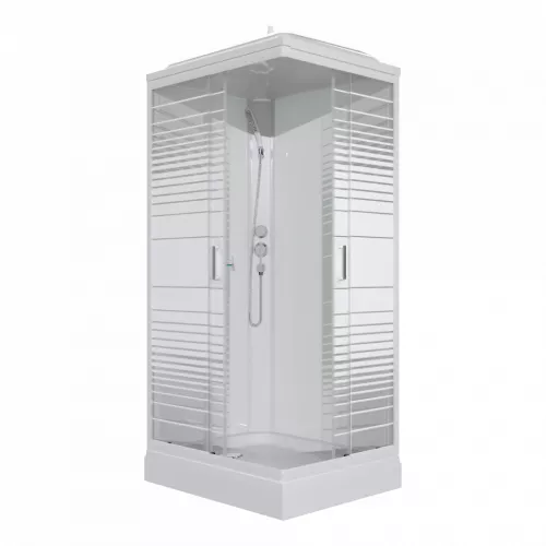 Душевая кабина Triton КВАДРО А NEW (низкий поддон ), Выбрать размер: 100х80, изображение 5