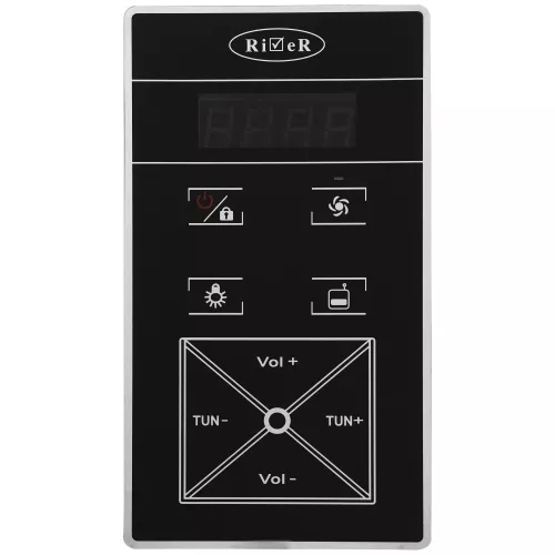 Душевая кабина River DUNAY TH /R  120х90 тонированное/высокий поддон(44см), изображение 3