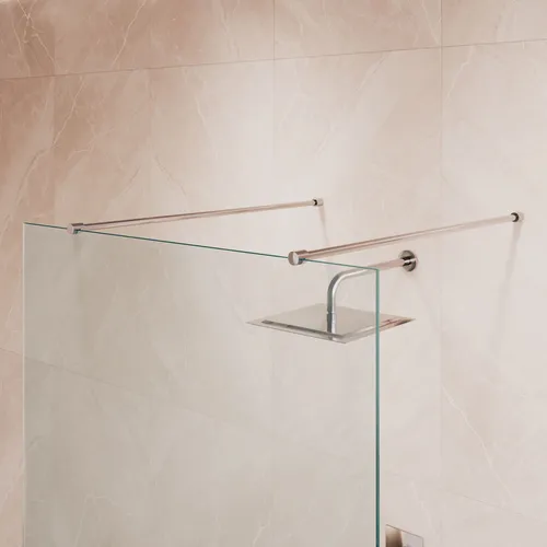 Душевая перегородка RGW WA-016, Цвет стекла: прозрачное, Цвет профиля (вариация): Хром, Выбрать размер: 100, изображение 3