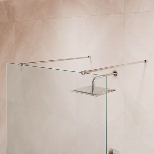 Душевая перегородка RGW WA-016, Цвет стекла: прозрачное, Цвет профиля: Хром, Выбрать размер: 140, изображение 3