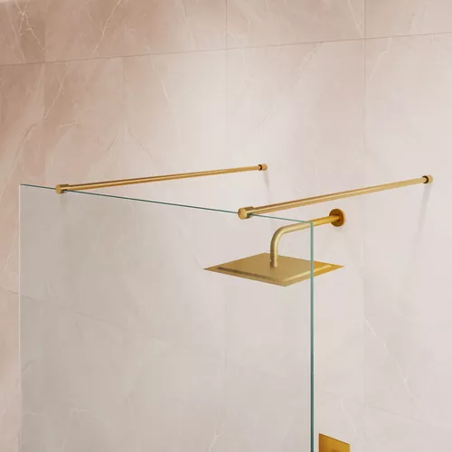 Душевая перегородка RGW WA-016Gb, Цвет стекла: прозрачное, Цвет профиля: Золото, Выбрать размер: 120, изображение 3