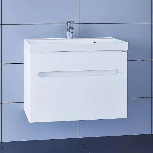 Тумба для умывальника СанТа Лондон 70 подвесная 2 ящика, изображение 3