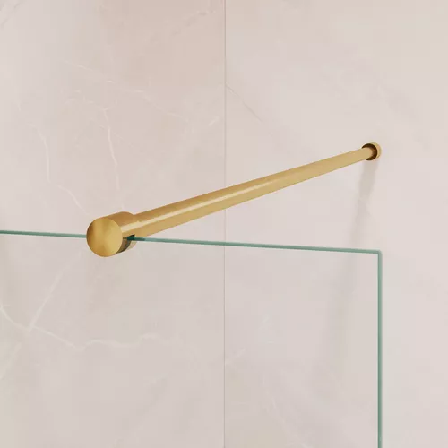 Душевая перегородка RGW WA-016Gb, Цвет стекла: прозрачное, Цвет профиля: Золото, Выбрать размер: 120, изображение 4