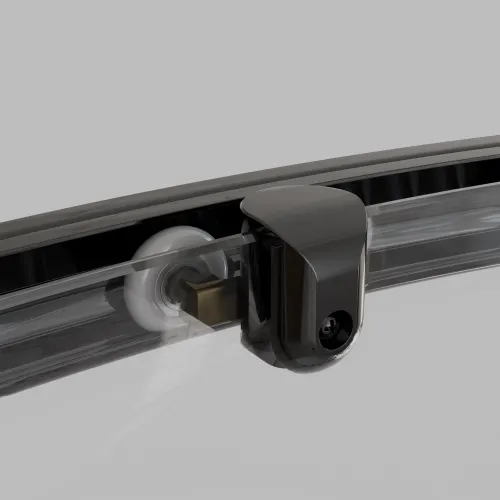 Душевая кабина RGW AN-208 черный/прозрачное, Цвет профиля: Черный, Выбрать размер: 80х80, изображение 6