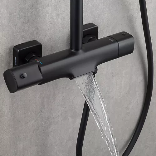 Душевая стойка с термостатом Gappo G2495-76, изображение 5