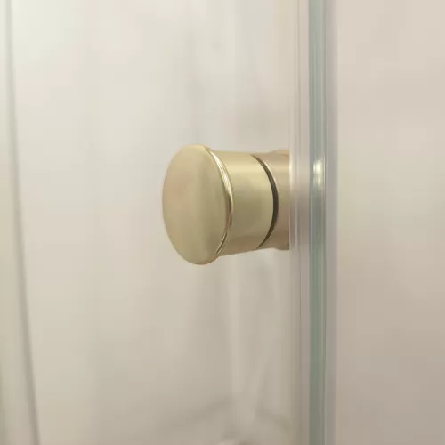 Душевое ограждение  Triton «АЛЬФА-ГОЛД» (низкий поддон), Цвет профиля: Золото, Тип поддона: Низкий, Выбрать размер: 90х90, изображение 8