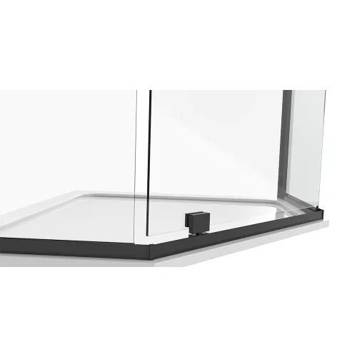 Душевой угол Black & White S875 100х100, изображение 2