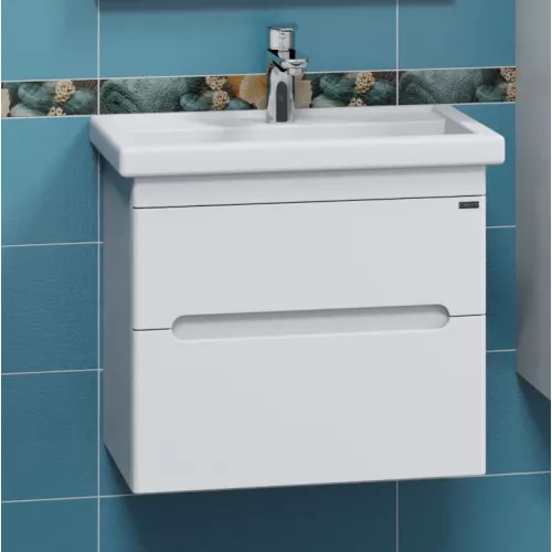 Тумба для умывальника СанТа Лондон 60 подвесная 2 ящика