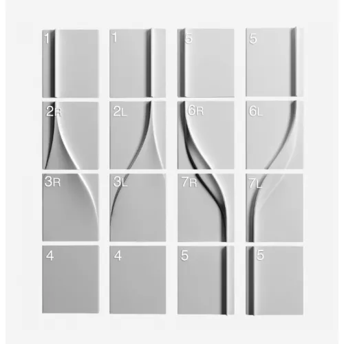 Панель- панно гипсовая 3D ARTPOLE PERFECTO, изображение 2