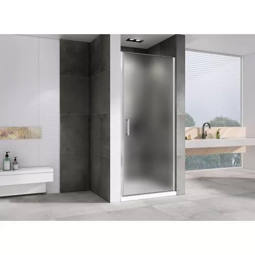 Душевая дверь ABBER Sonnenstrand матовое/хром 90, изображение 2