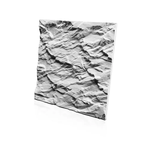 Панель гипсовая 3D ARTPOLE ATACAMA, Внешний вид: Рисунок 1