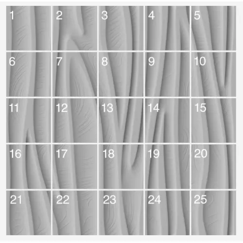 Панель- панно гипсовая 3D ARTPOLE FOREST, изображение 4