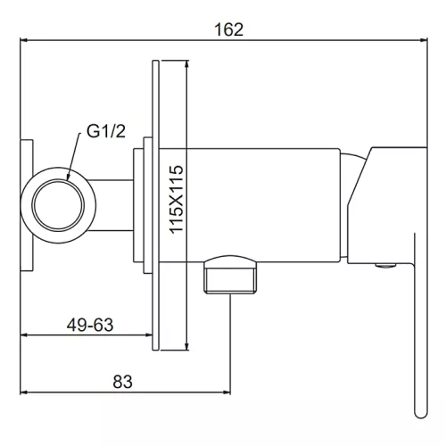Смеситель с гигиеническим душем Gappo G7299-20, изображение 7