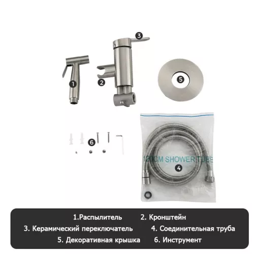 Смеситель с гигиеническим душем Gappo G7299-30, изображение 6