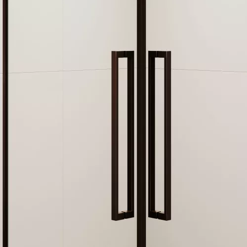 Душевой уголок RGW SV-33B прозрачное/черный 80*80, изображение 5