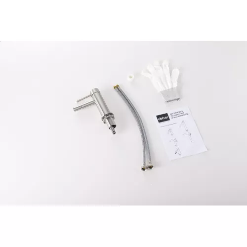 Смеситель ABBER Wasser Kreis 316 AF8124BST для биде, сталь брашированная, Выбрать цвет: Сатин, изображение 2