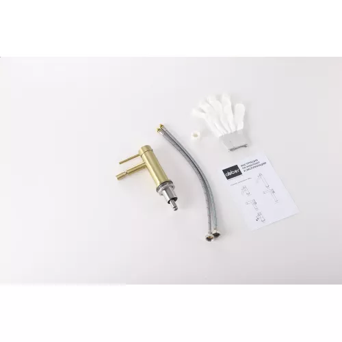 Смеситель ABBER Wasser Kreis 316 AF8124BG для биде, золото брашированное, Выбрать цвет: Золото, изображение 2