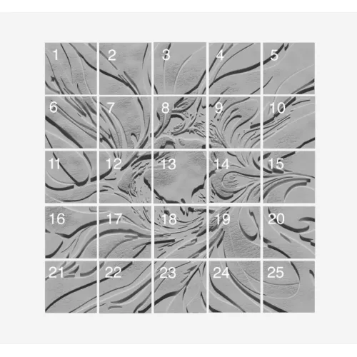 Панель - панно гипсовая 3D ARTPOLE FRACTALITY, изображение 2