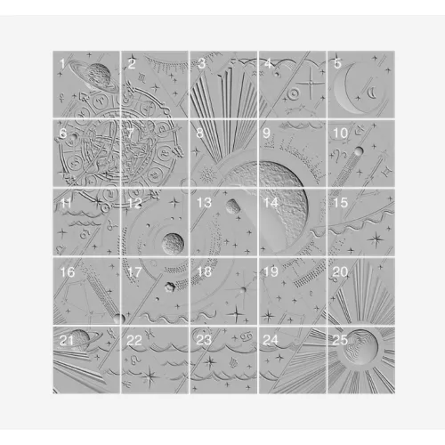 Панель - панно гипсовая 3D ARTPOLE KASSIOPEA, изображение 2