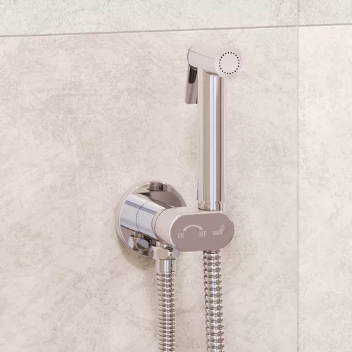 Гигиенический душ со смесителем RGW SP-210, Выбрать цвет: Хром, изображение 2